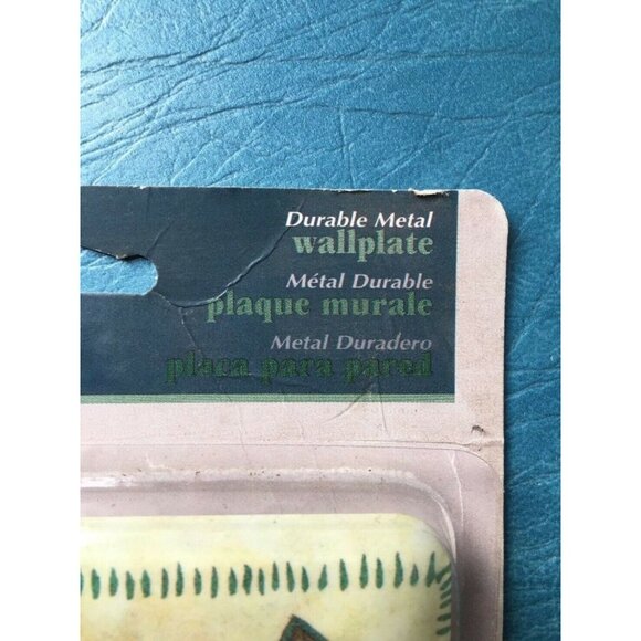 Deco Style Light Switch Plate Wall Plate Metal American Tack & Hardware 1999 - Picture 2 of 5